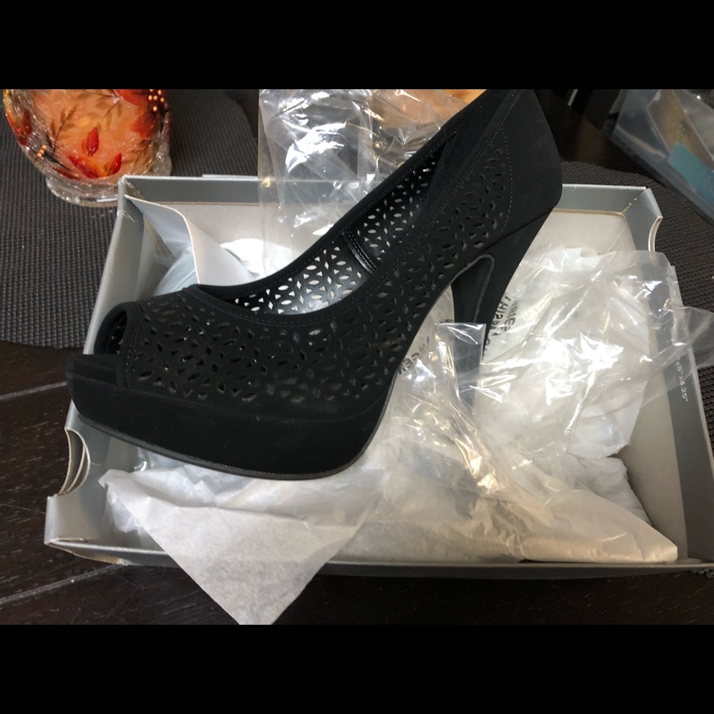 APT 9 Black High Heel shoes